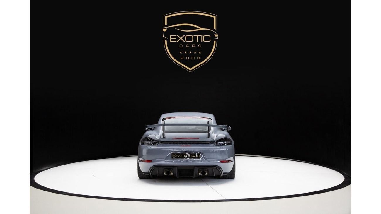 Porsche 718 Cayman GT4 RS