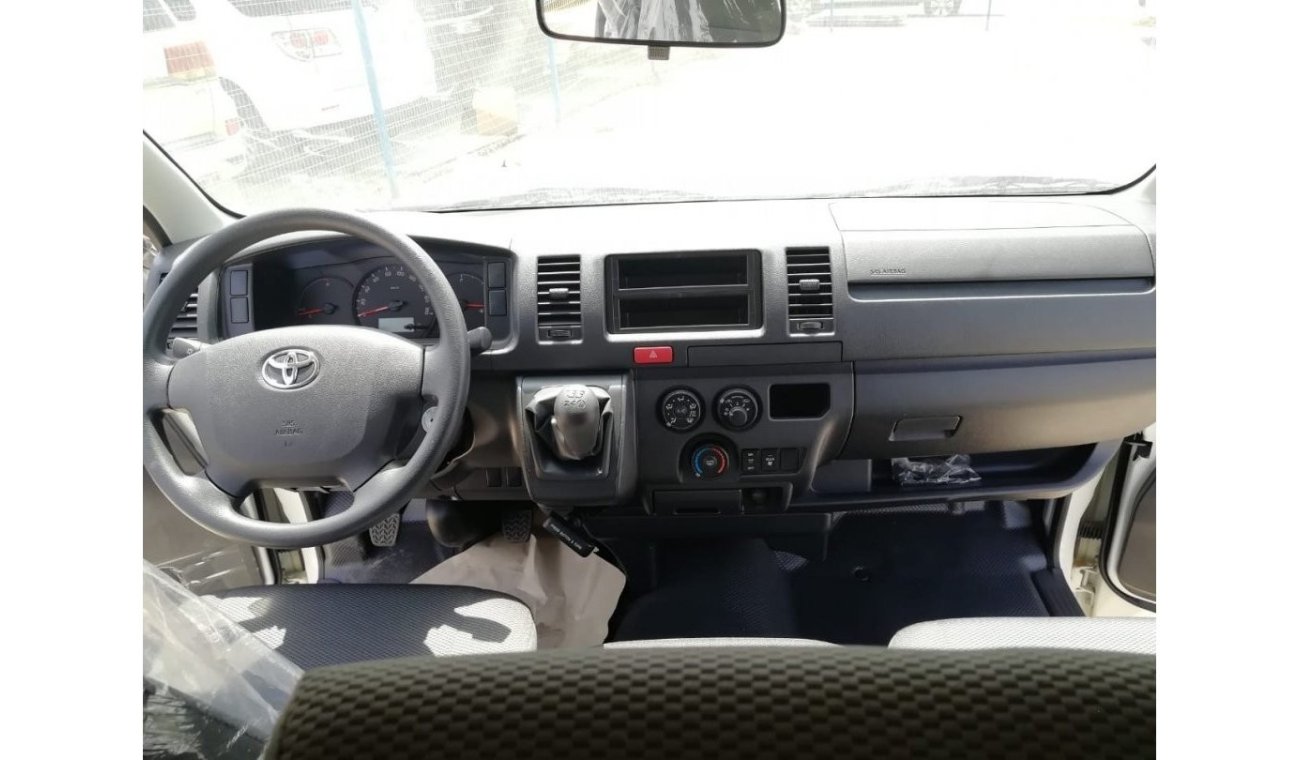 تويوتا هاياس 2.5L Diesel 14 Seats with Rear A/C, Dual Airbags + ABS