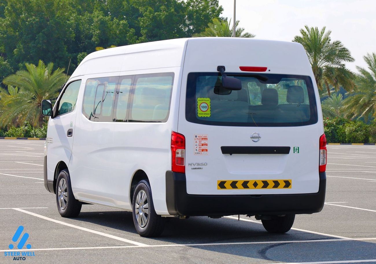 Nissan Urvan 2021 High Roof 2.5 Petrol MT / 13 High Back Executive Seats / GCC / Ready to Drive / Book Now!