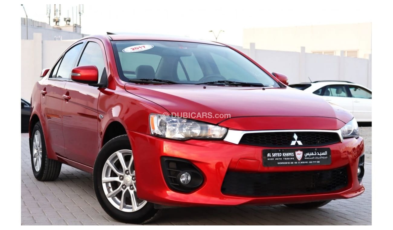 Mitsubishi Lancer GLS Mitsubishi Lancer 2017 GCC in excellent condition