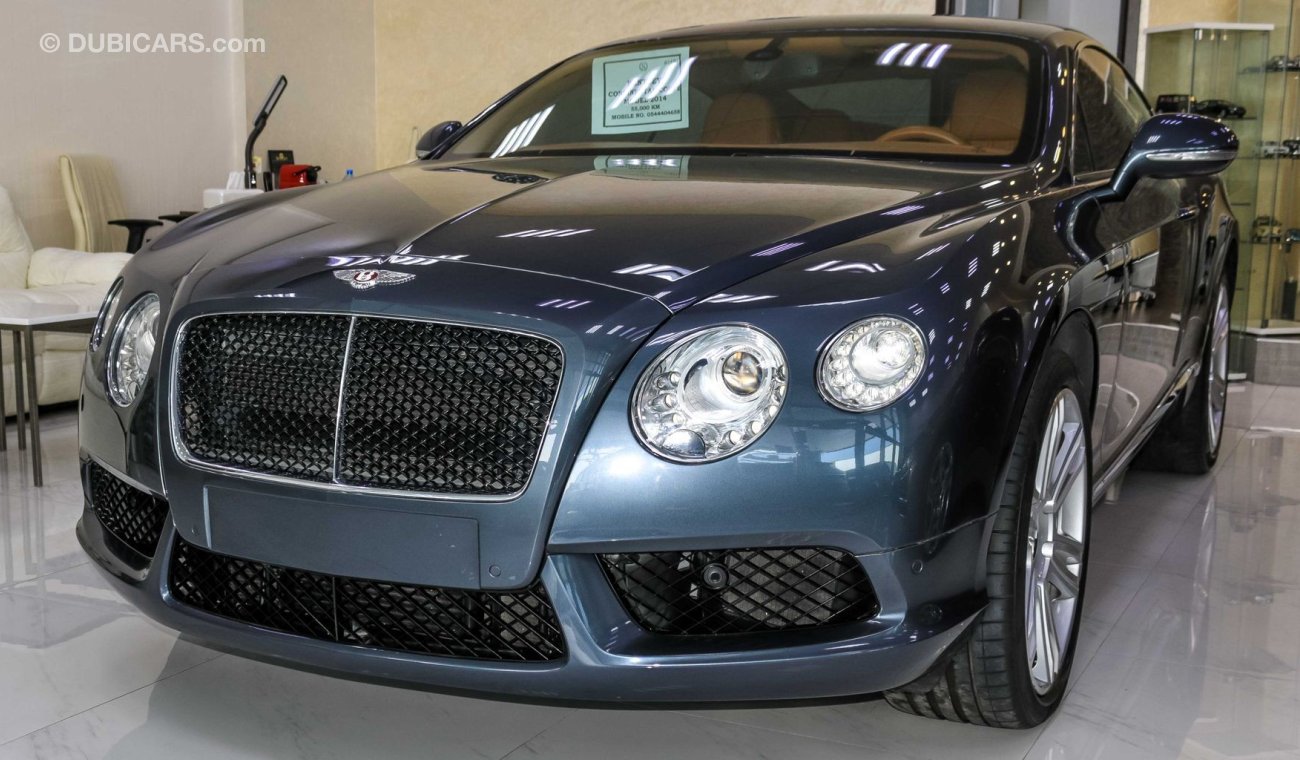 Bentley Continental GT Coupe, 2 Doors, GCC Specs.