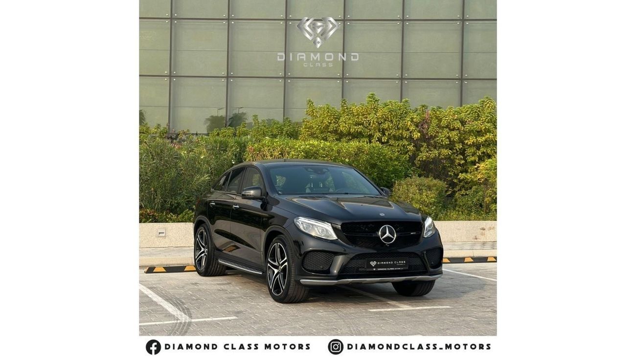 Mercedes-Benz GLE 43 AMG Coupe Mercedes GLE 43 AMG   Black Edition  V6-Biturbo Panoramic  Full Option  GCC 2018 Under Warrant