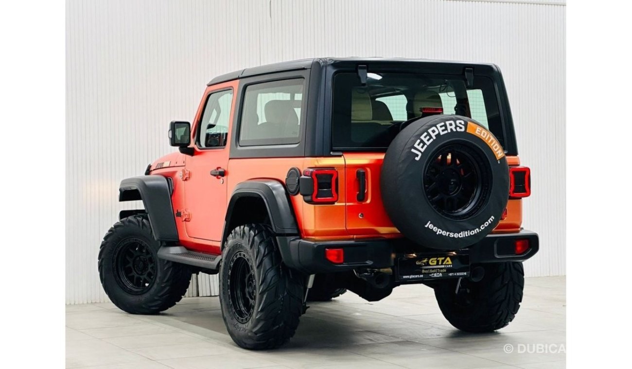 Jeep Wrangler 2018 Jeep Wrangler Jeepers Edition Lift Kit, Warranty, Full Jeep Service History, GCC