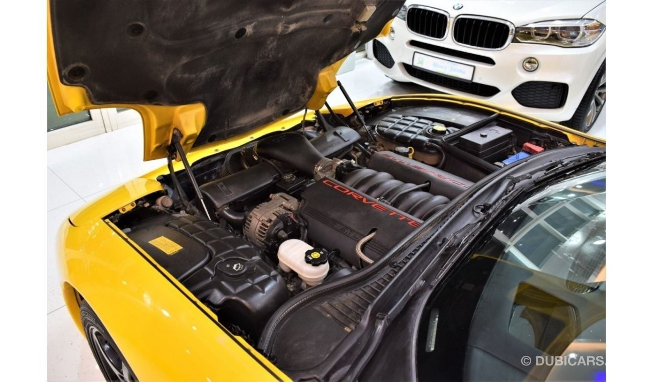 شيفروليه كورفت THE LEGENDARY! IMMACULATE CONDITION! Chevrolet Corvette C5 ( 2004 Model! ) Yellow Color! GCC Specs