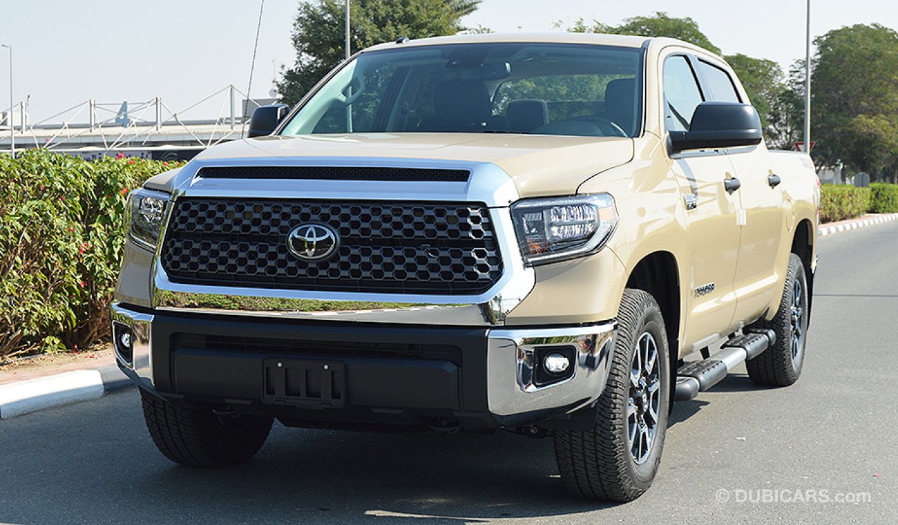 Toyota Tundra 2019 Crewmax SR5, 5.7L V8 4X4, 0km with 6 Years or 200,000km Warranty + 1 Free Service