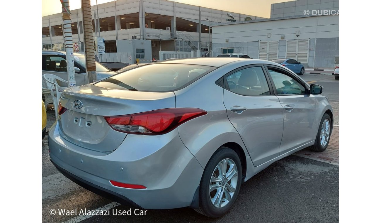 Hyundai Elantra هيونداي النترا 2016 خليجي 1.6 سي سي  بدون حوادث نهائيا