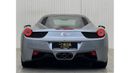 فيراري 458 2012 Ferrari 458, Full Al Tayer Service History