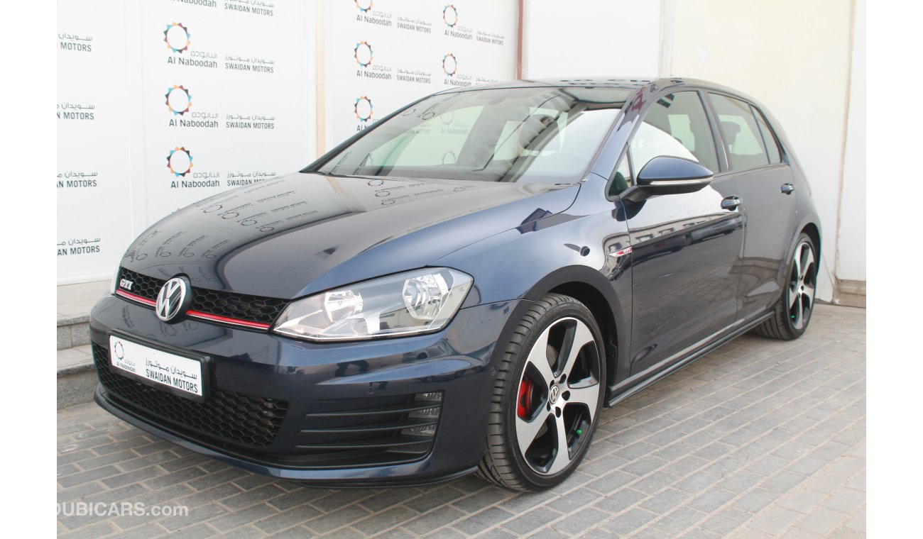 فولكس واجن جولف GTI 2.0L 2016 MODEL WITH REAR AND FRONT SENSOR