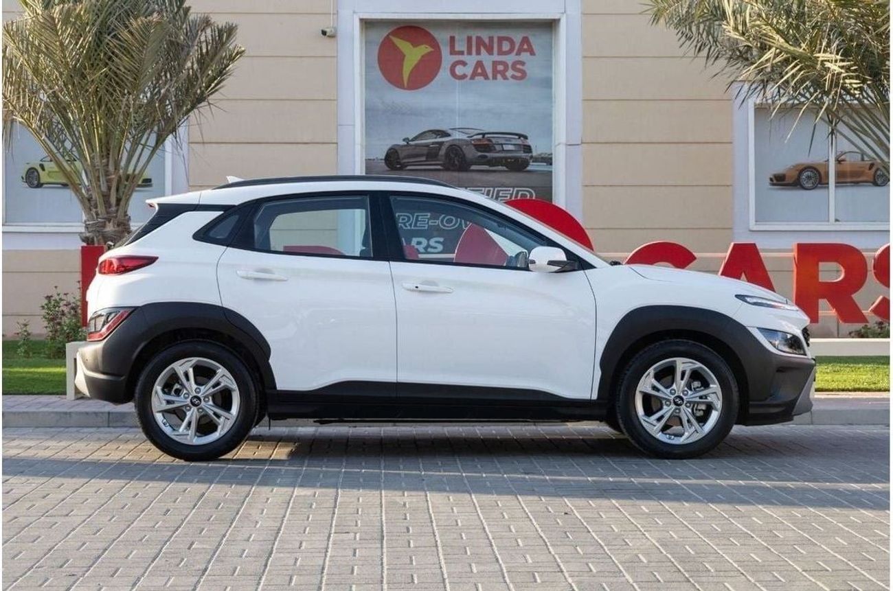 Hyundai Kona Hyundai Kona 2023 GCC under Agency Warranty with Flexible Down-Payment.