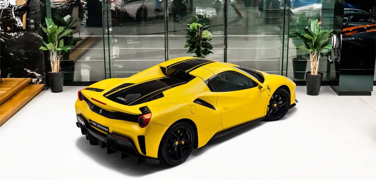 Ferrari 488 3.9L V8 Twin-Turbocharged Engine