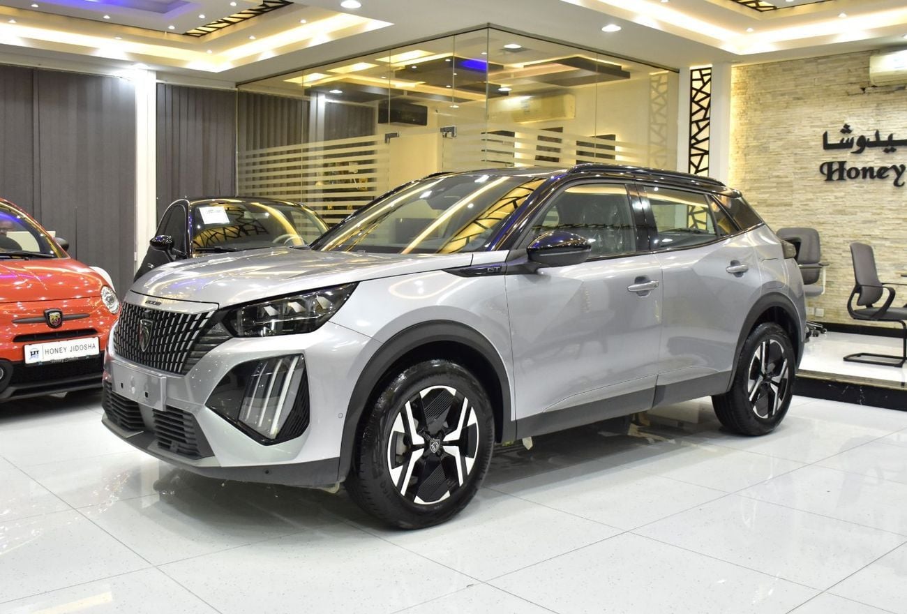 Peugeot 2008 EXCELLENT DEAL for our Peugeot 2008 GT ( 2024 Model ) in Silver Color GCC Specs
