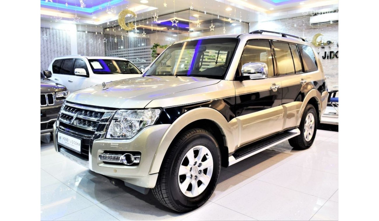 ميتسوبيشي باجيرو ONLY 30000 KM!!! Mitsubishi Pajero GLS 2015 Model!! in Gold Color! GCC Specs