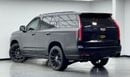 Cadillac Escalade 2023 Cadillac Escalade V, Jan 2027 Cadillac Warranty and Service Pack, Excellent Condition, GCCC