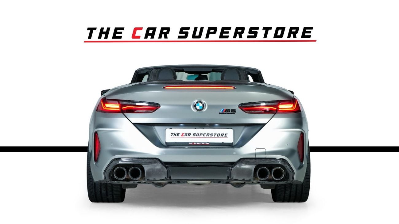 BMW M8 M COMPETITION X-Drive-Convertible - Special Order - Matt- Full Service History
