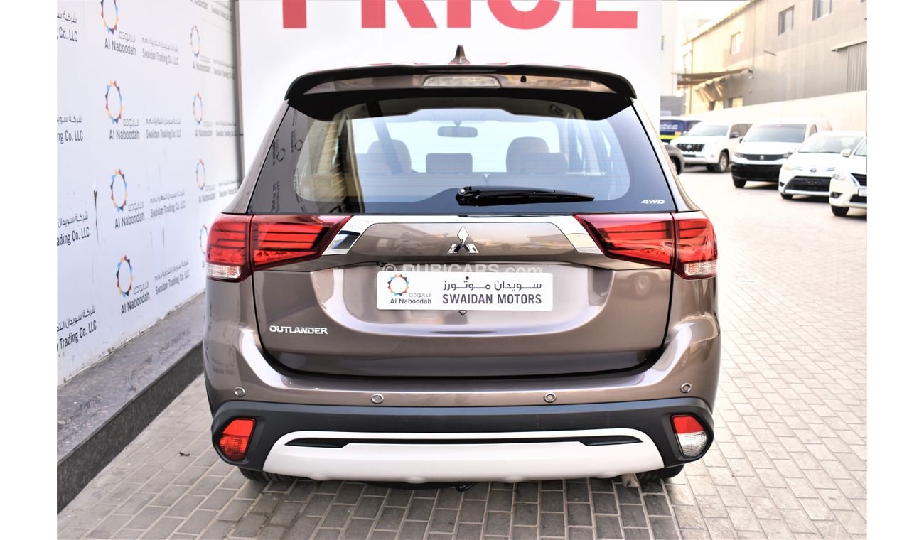 Mitsubishi Outlander | AED 1566 PM | 0% DP | 2.4 GLX 2019 GCC DEALER WARRANTY
