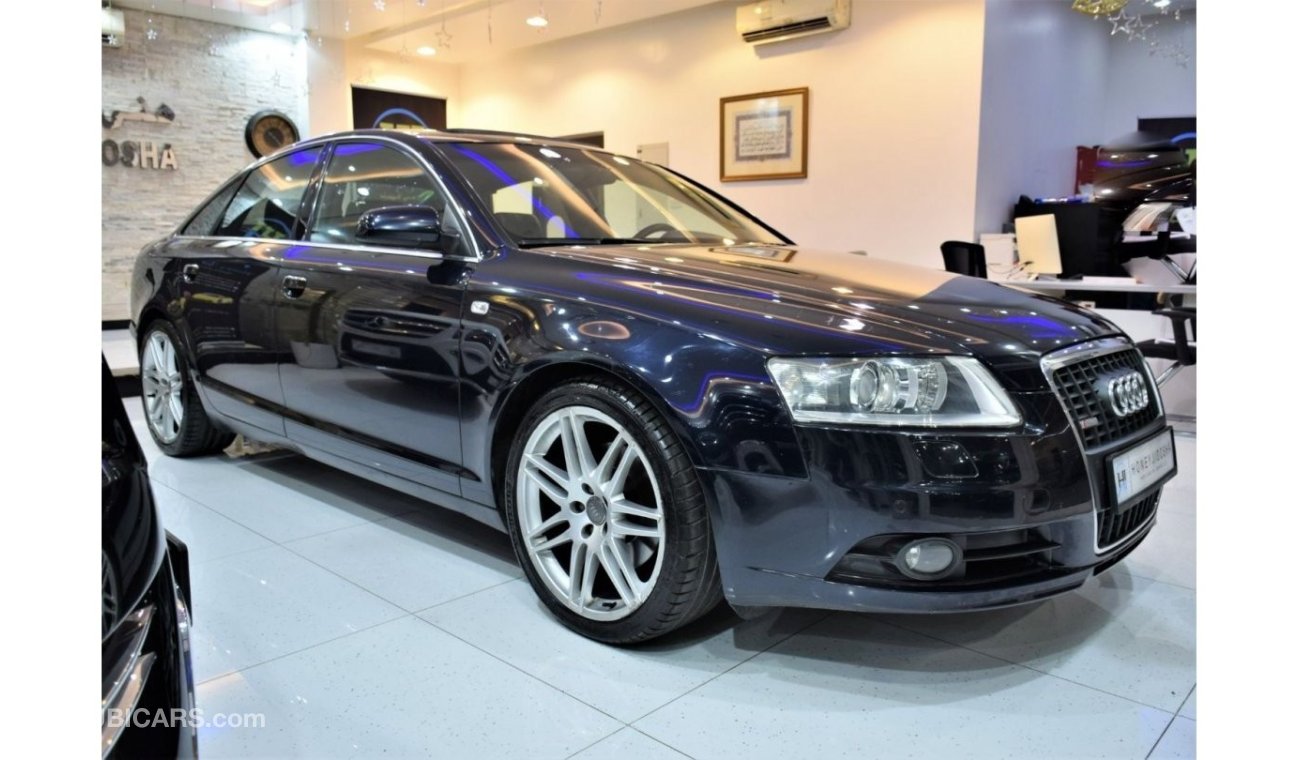 Audi A6 EXCELLENT DEAL for our Audi A6 3.2 S-Line 2009 Model!! in Dark Blue Color! GCC Specs