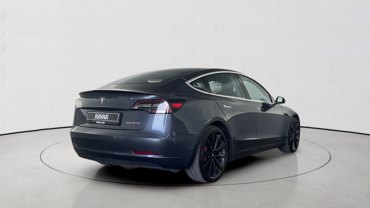 تسلا موديل 3 Performance (Dual Motor) | upto AED 20,000 Ramadan Discount | شامل الضمان | 0 ﺪﻔﻋﺓ ﺃﻮﻟﻯ