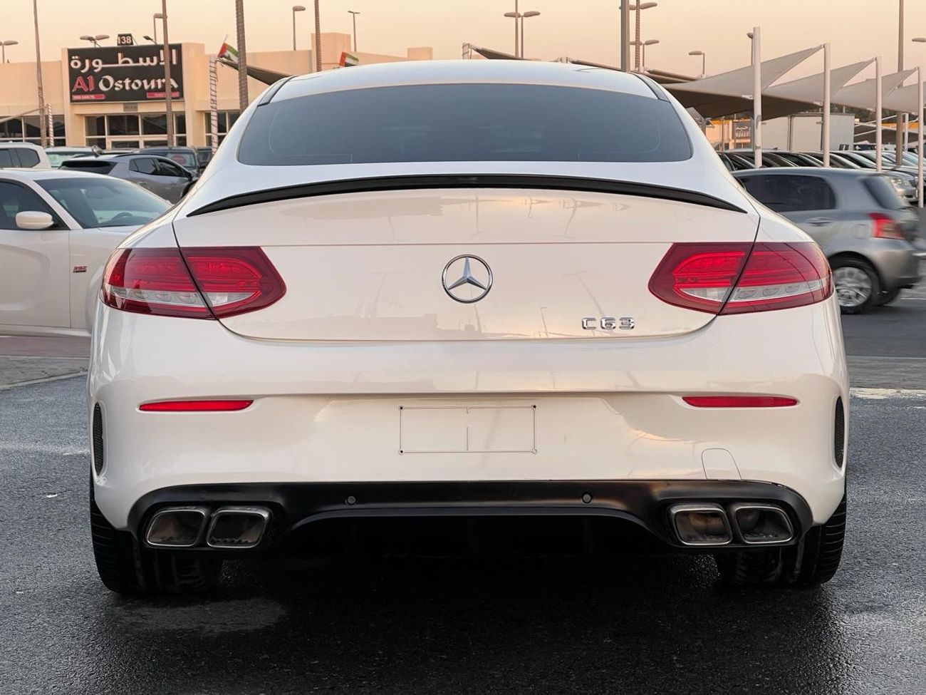 Mercedes-Benz C 300 AMG Pack Mercedes C300 Coupe KIT 63 _American_2017_Excellent Condition _Full option