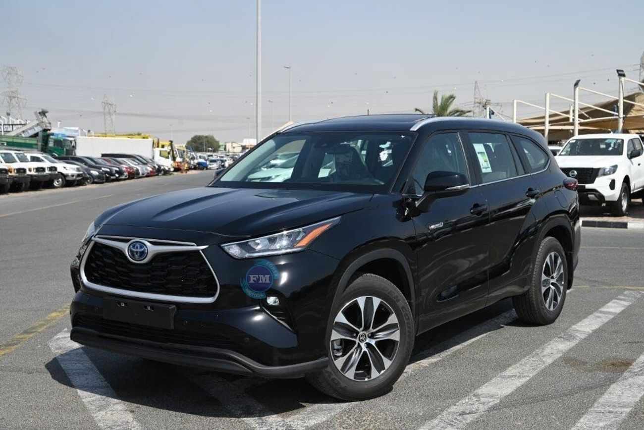 Toyota Highlander GLE Hybrid 2.5L (Black)