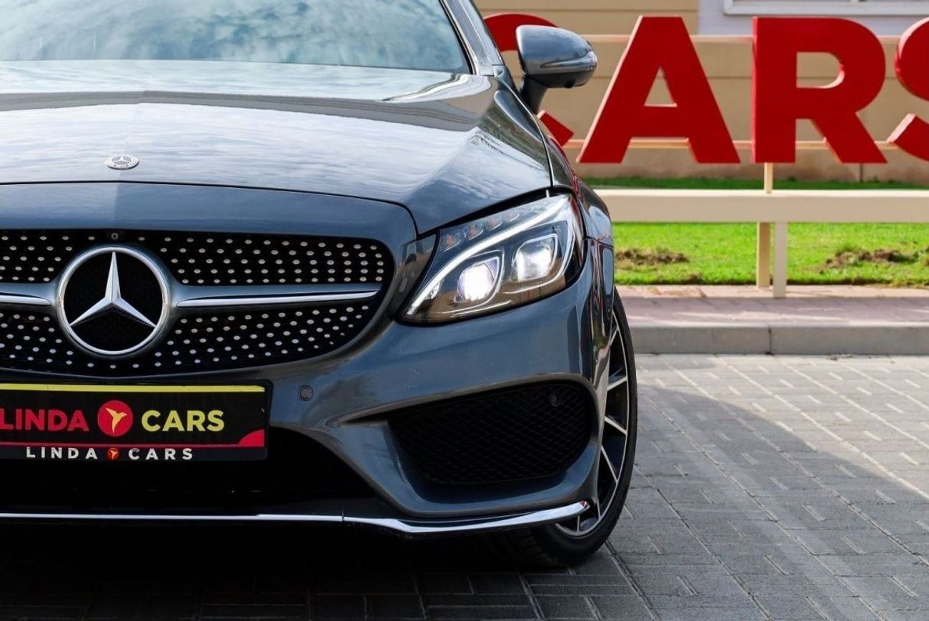 مرسيدس بنز C 200 كوبيه Mercedes-Benz C200 Coupe AMG Pack 2018 GCC under Warranty with Flexible Down-Payment.