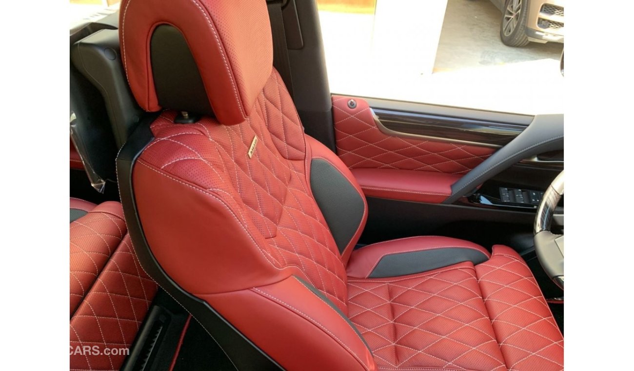 لكزس LX 570 Super Sport 5.7L Petrol Full Option with MBS Autobiography VIP Massage Seat ( Export Only)