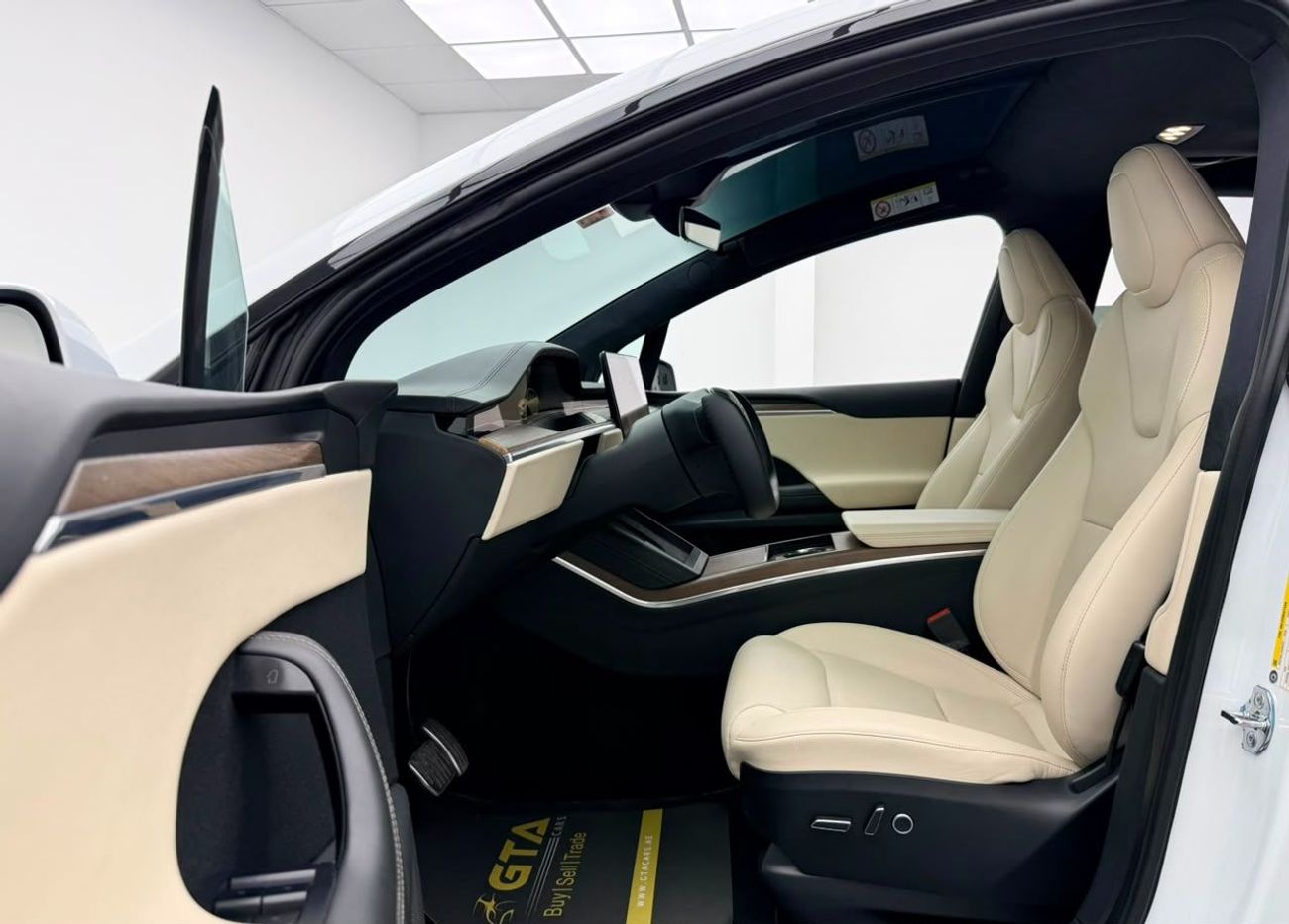 Tesla Model X LONG RANGE 2023 Tesla Model X Long Range, Tesla Warranty+Full Service History, GCC Specs