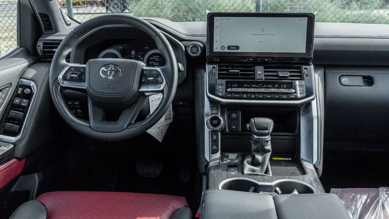 Toyota Land Cruiser 2026 Toyota Land Cruiser VXR 3.5L AT Petrol (Black-Red) Omani