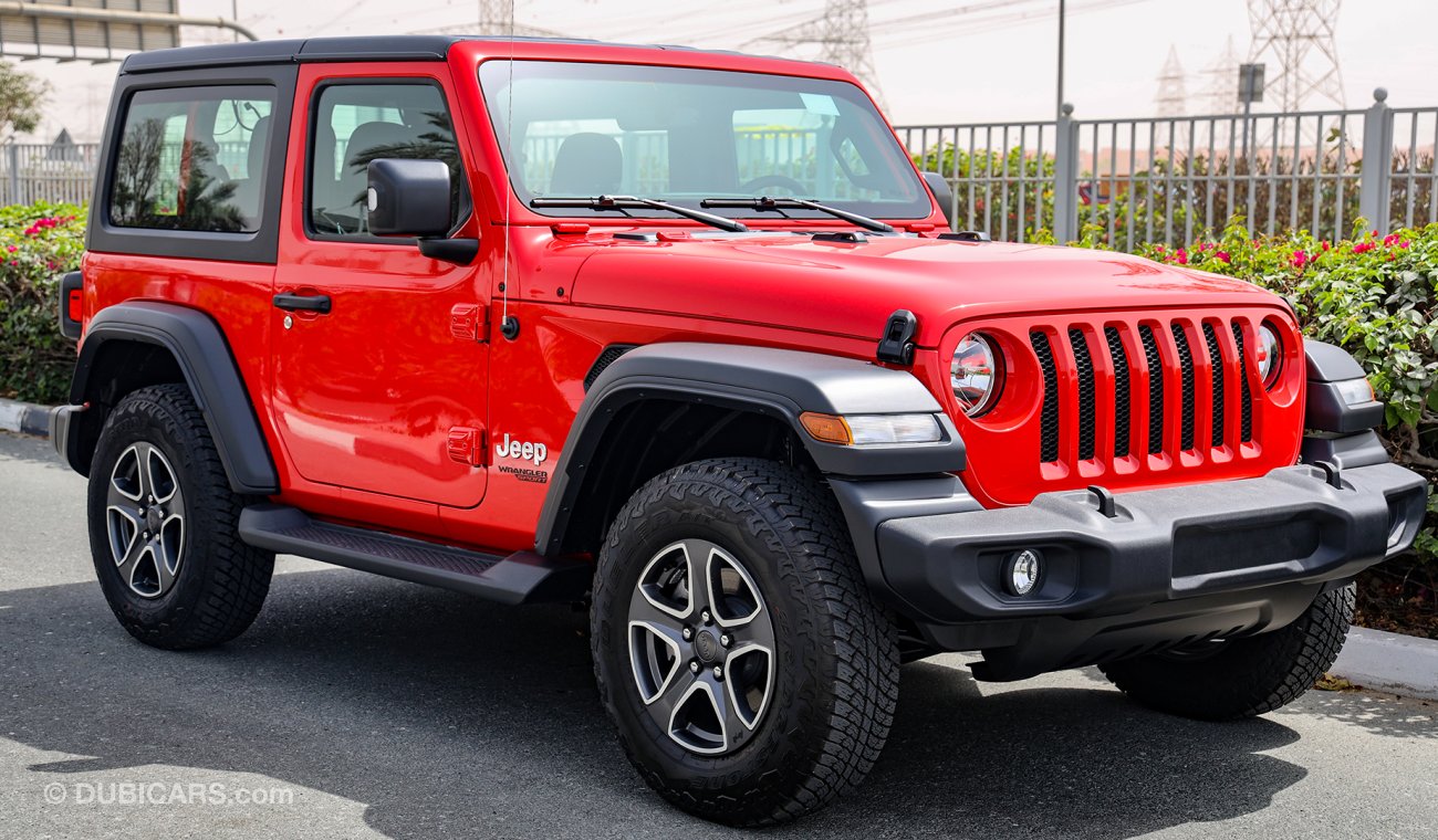 Jeep Wrangler SPORT PLUS 2021  V6 3.6L GCC 0km W/ 3 Yrs or 60K km Warranty @ Trading Enterprises