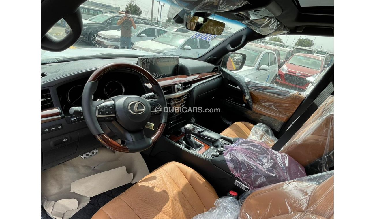 Lexus LX 570 BLACK EDITION S, 5.7L, 4WD,2021 MODEL, WITH SUNROOF, REAR MULTI MEDIA, FOR EXPORT ONLY