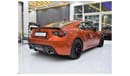 Toyota 86 GTX EXCELLENT DEAL for our Toyota 86 GTX ( 2014 Model ) in Orange Color GCC Specs