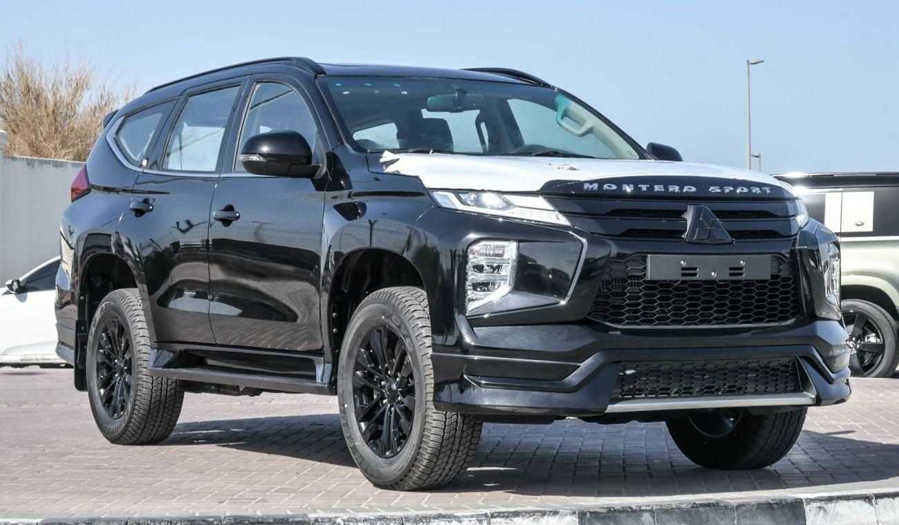 ميتسوبيشي مونتيرو سبورت Brand New Mitsubishi Montero Sport Prime Edition 2023 Export 3.0L A/T 4WD Petrol |Black/Black|