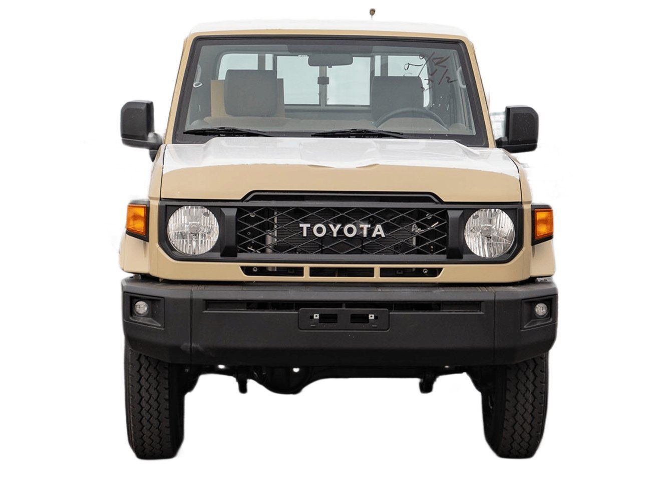 تويوتا لاند كروزر بيك آب ECT0105 - Toyota LC79 Single Cab Pick Up (GRJ79) - 4.0L Petrol Auto Beige 2025