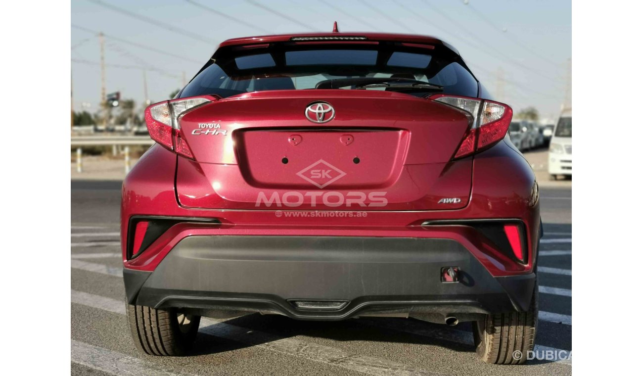 Toyota C-HR 1.2L, 17" Alloy Rims, Key Start, LED Head Lights, Fog Lamp, Power Window. CODE - CHRBR20