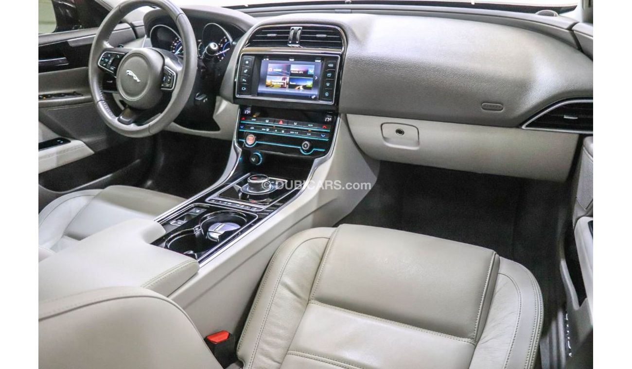 جاكوار XE Jaguar XE Pure 20t 2017 GCC under Agency Warranty with Zero Down-Payment.