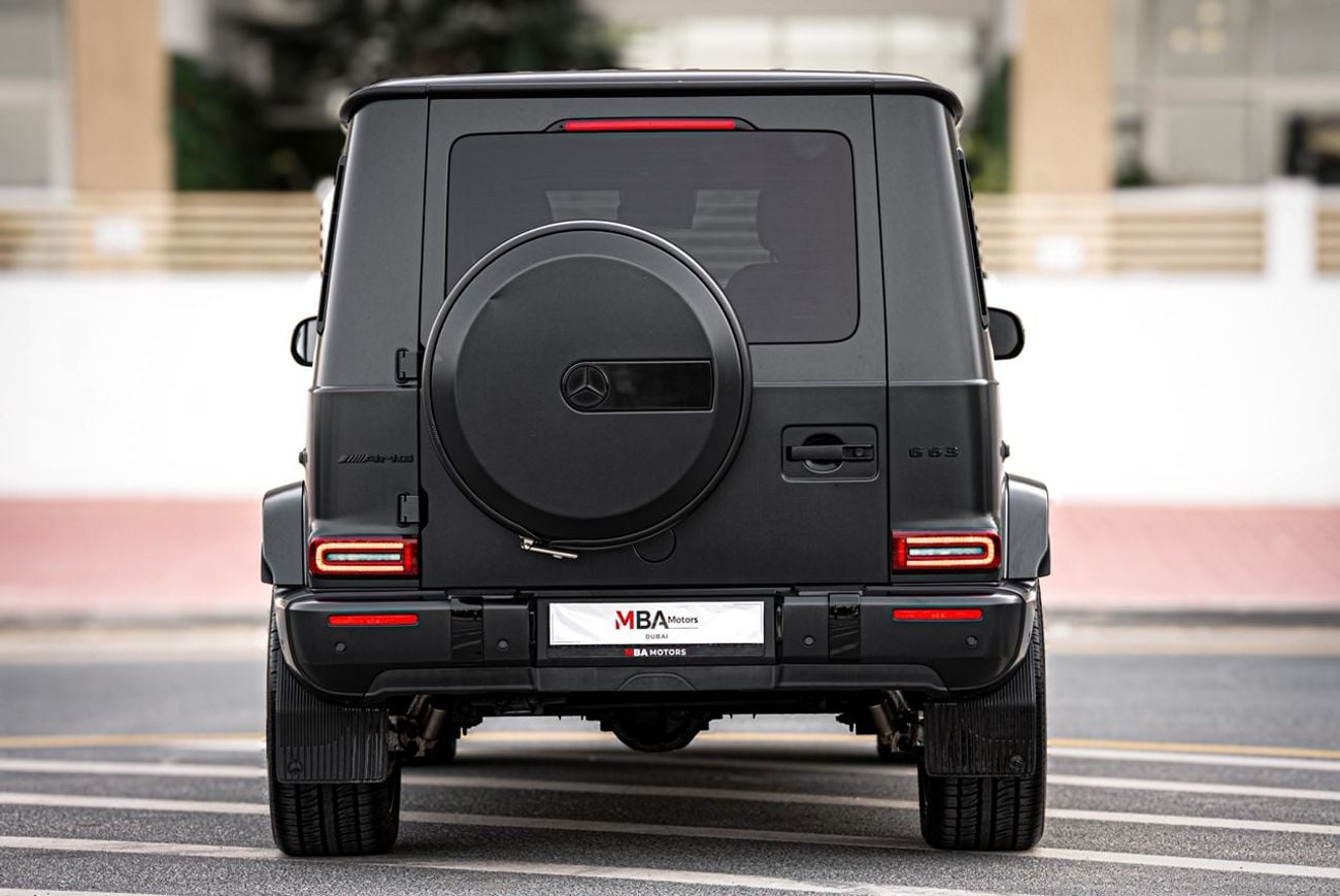 Mercedes-Benz G 63 AMG Edition 1 4.0L BLACK MATTE EDITION