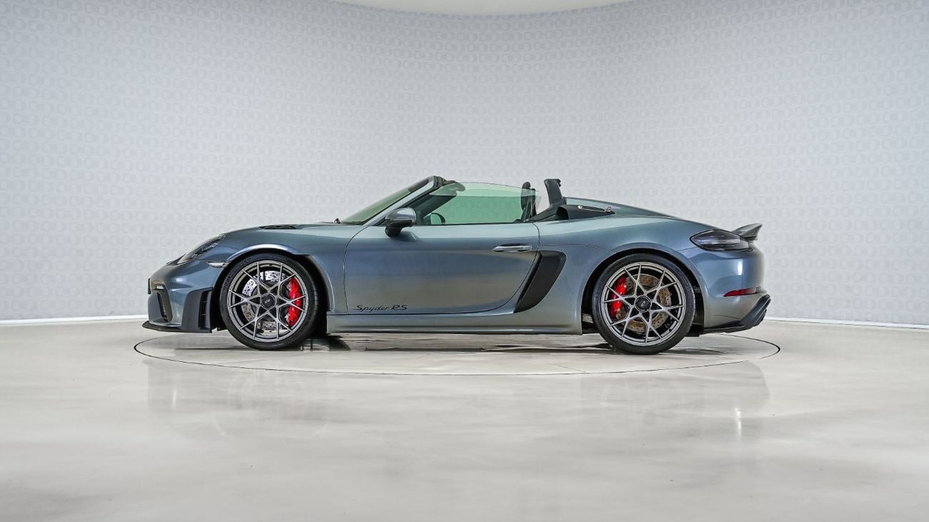 Porsche 718 Spyder RS | AED 9,237 PM | GCC, Low KM | Ramadan Offer