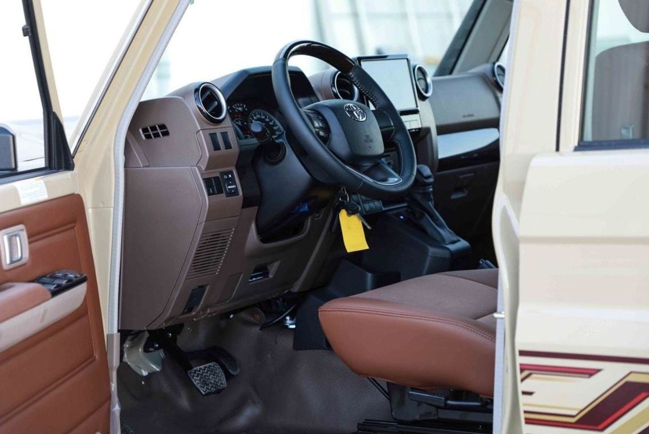 Toyota Land Cruiser Pick Up 2024 TOYOTA LC79 LX Z DOUBLE CAB 2.8 - BEIGE inside TAN | Export Only