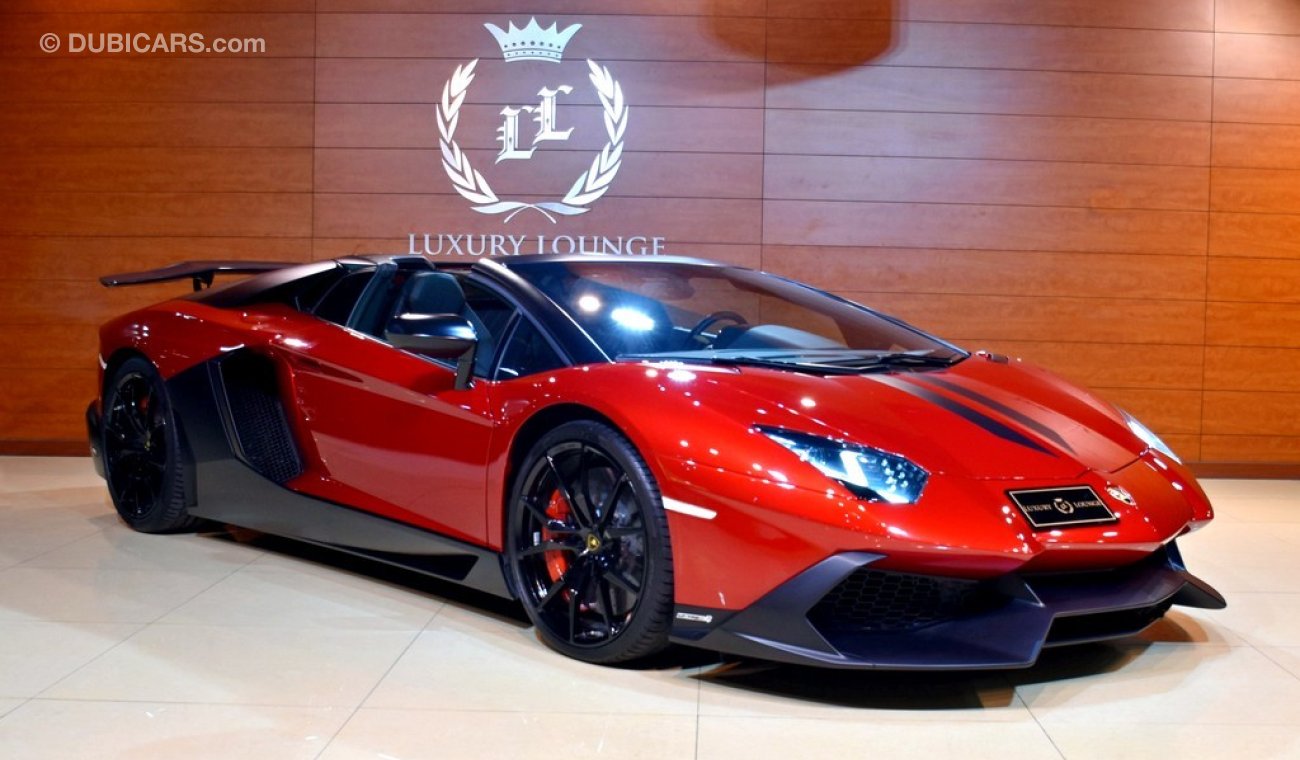 Lamborghini Aventador Roadster LP 720-4 50th Anniversary Edition