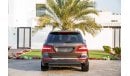 Mercedes-Benz ML 500 AMG - Excellent Condition - AED 1,876 Per Month! - 0% DP