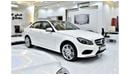 Mercedes-Benz E 400 EXCELLENT DEAL for our Mercedes Benz E400 ( 2015 Model ) in White Color GCC Specs