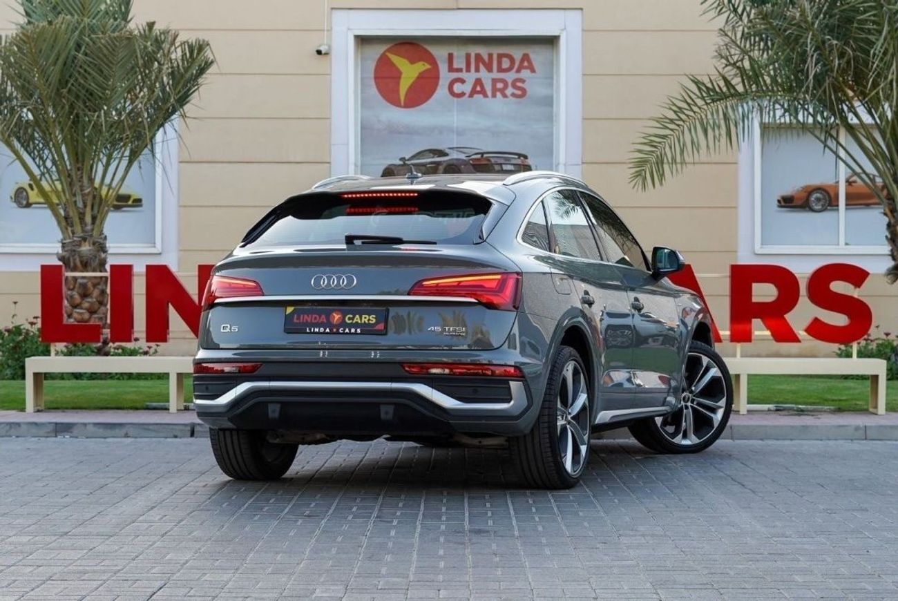 Audi Q5 45 TFSI quattro S Line Audi Q5 45TFSI Quattro S-Line Sportback 2022 GCC under Agency Warranty and Se
