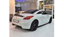 بيجو RCZ EXCELLENT DEAL for our Peugeot RCZ TURBO 2014 Model!! in White Color! GCC Specs