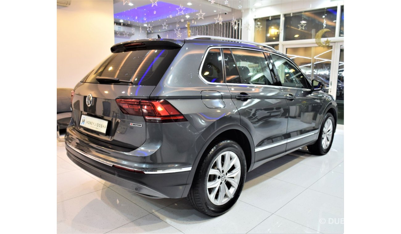 فولكس واجن تيجوان AGENCY WARRANTY SERVICE CONTRACT-45,000KM ORIGINAL PAINT ( صبغ وكاله ) Volkswagen Tiguan 2018