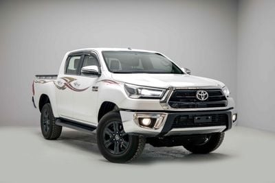 Toyota Hilux 2.4L - Platinum White Inside Maroon | Export Only