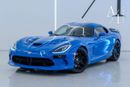 Dodge Viper SRT10 8.4L 2015 Dodge Viper SRT, Full Dodge Service History, Competition Blue, Manual Transmission,