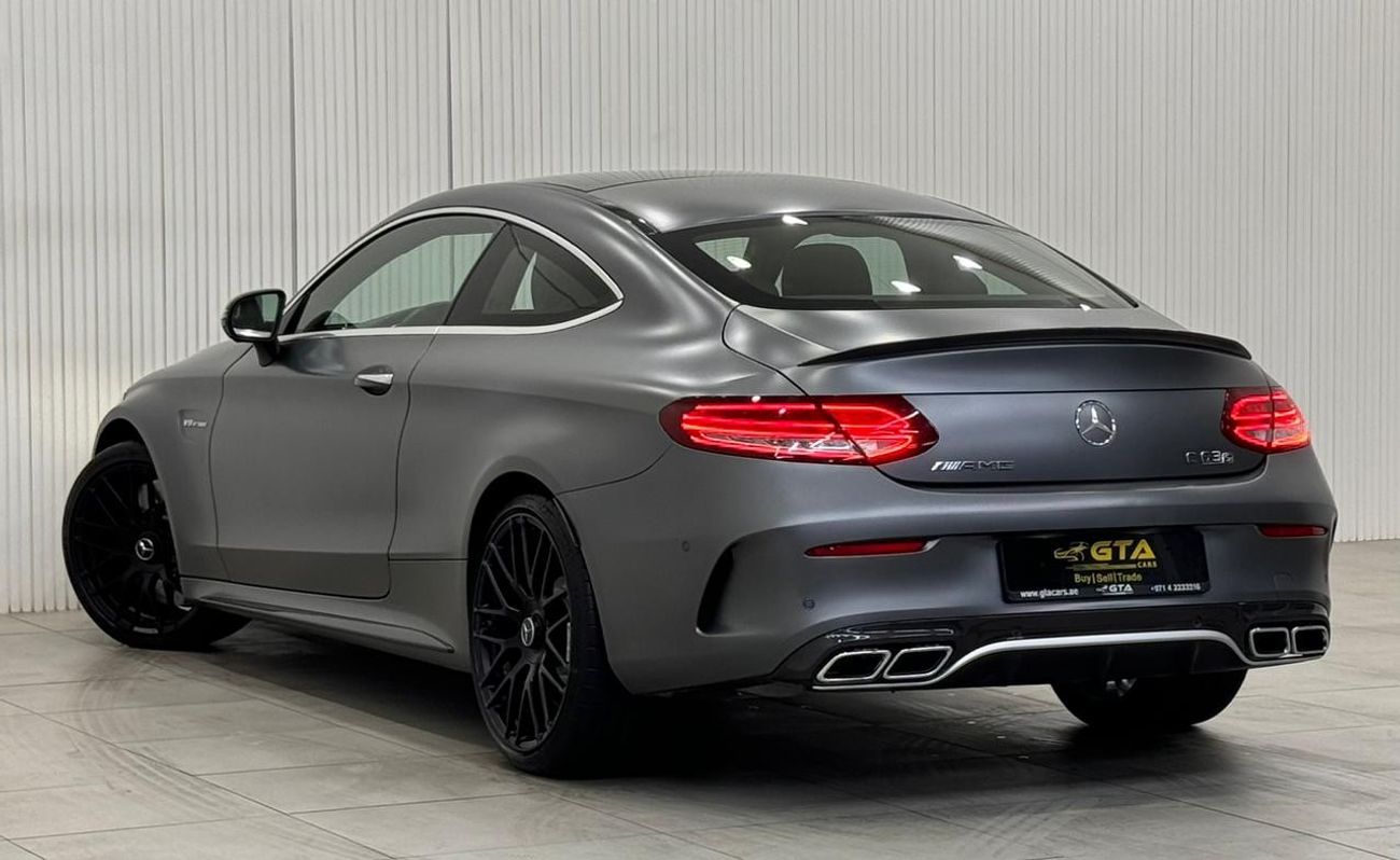 Mercedes-Benz C 63S AMG 2018 Mercedes Benz C63s AMG Coupe, Warranty, Full Service History, Full Options, Low Kms, GCC