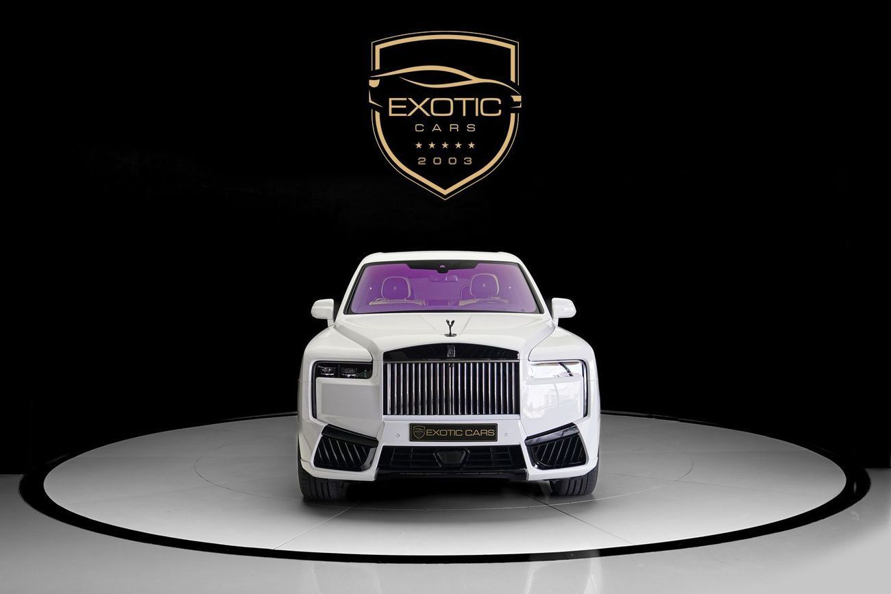 Rolls-Royce Cullinan BLACK BADGE DUALITY SEATS