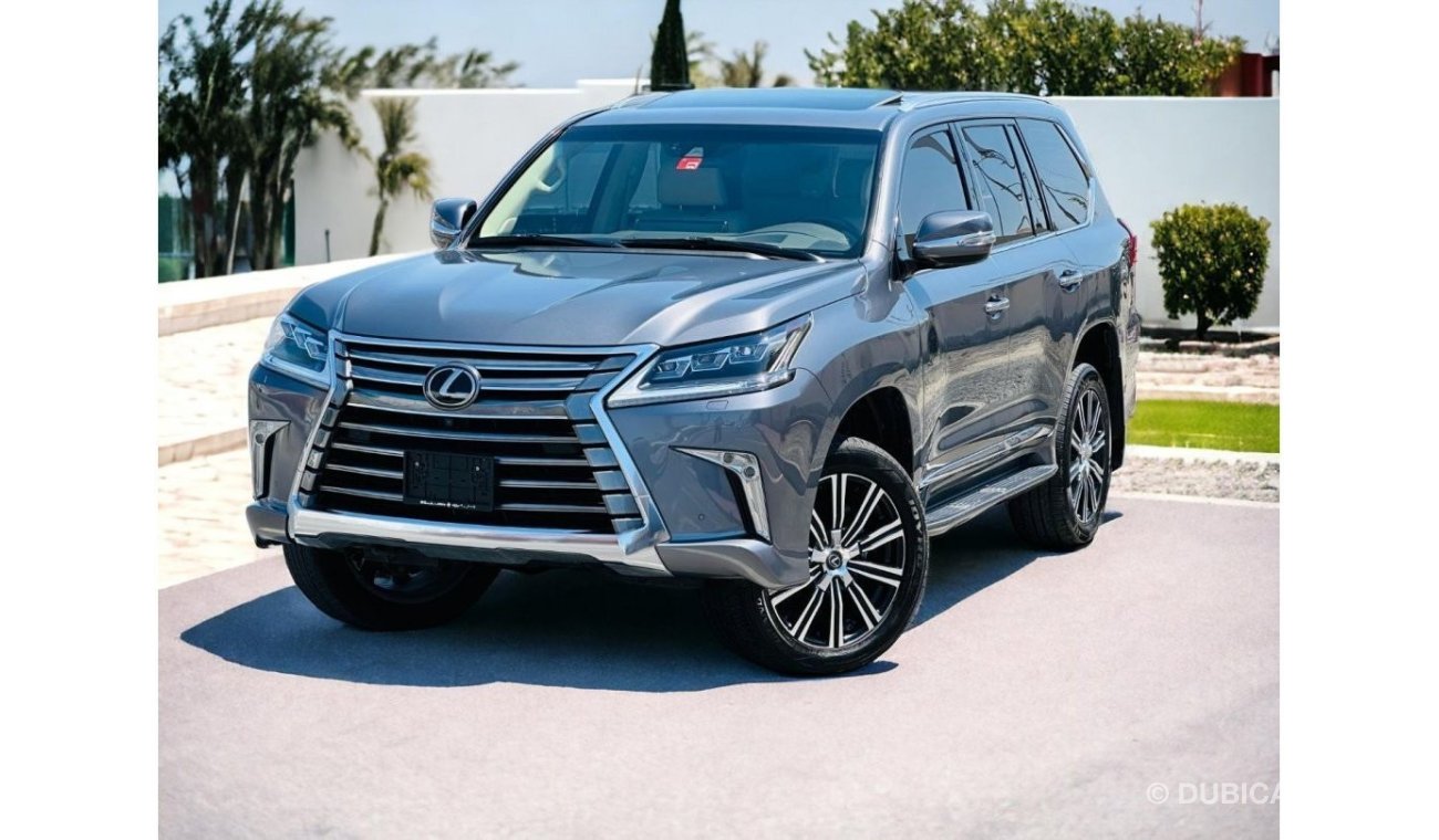 لكزس LX 570 BRAND NEW CONDITION | AED 6000 PM | LEXUS LX 570 PLATINUM | FSH | UNDER WARRANTY | ORIGINAL PAINT