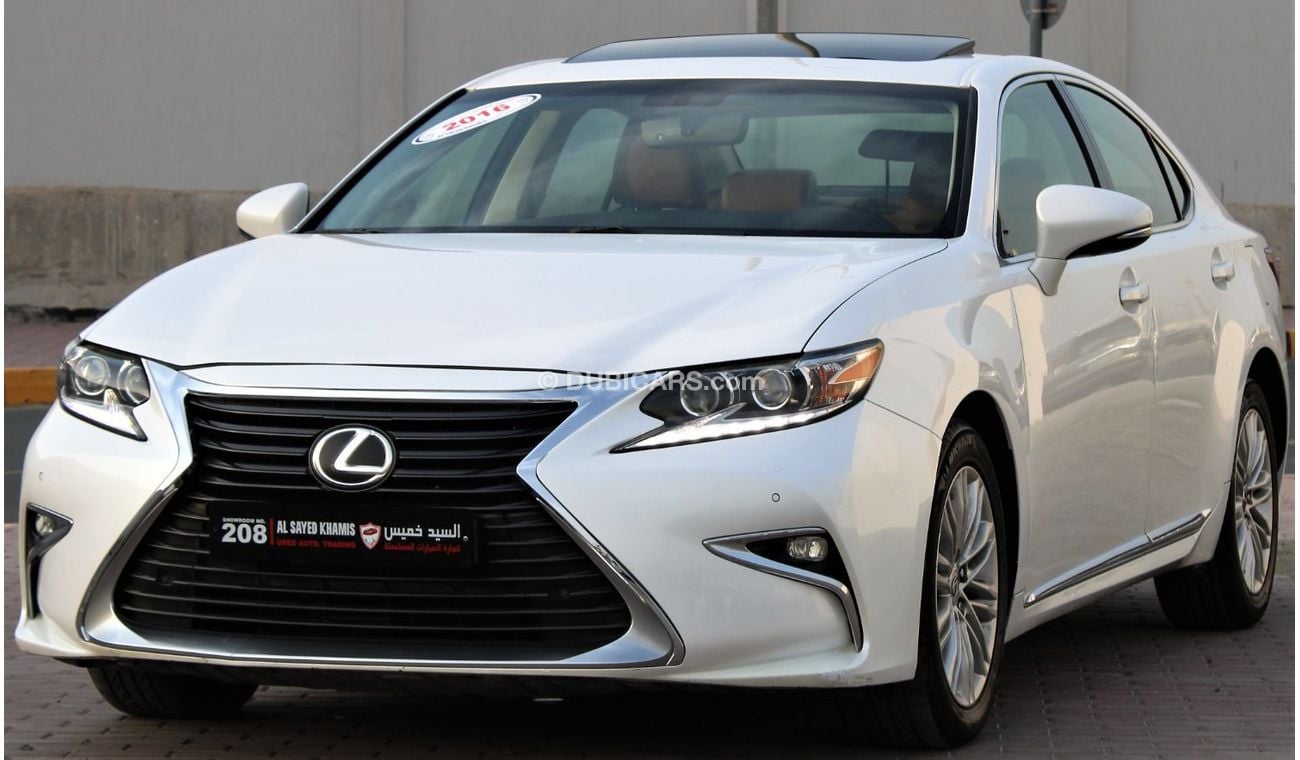 Lexus ES350 Lexus ES 350 2016 GCC, full option, in excellent condition, without accidents, very clean from insid