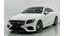Mercedes Benz E300 2019 Mercedes Benz E300 AMG Coupe, Oct 2024 Mercedes Warranty, Full Options, GCC